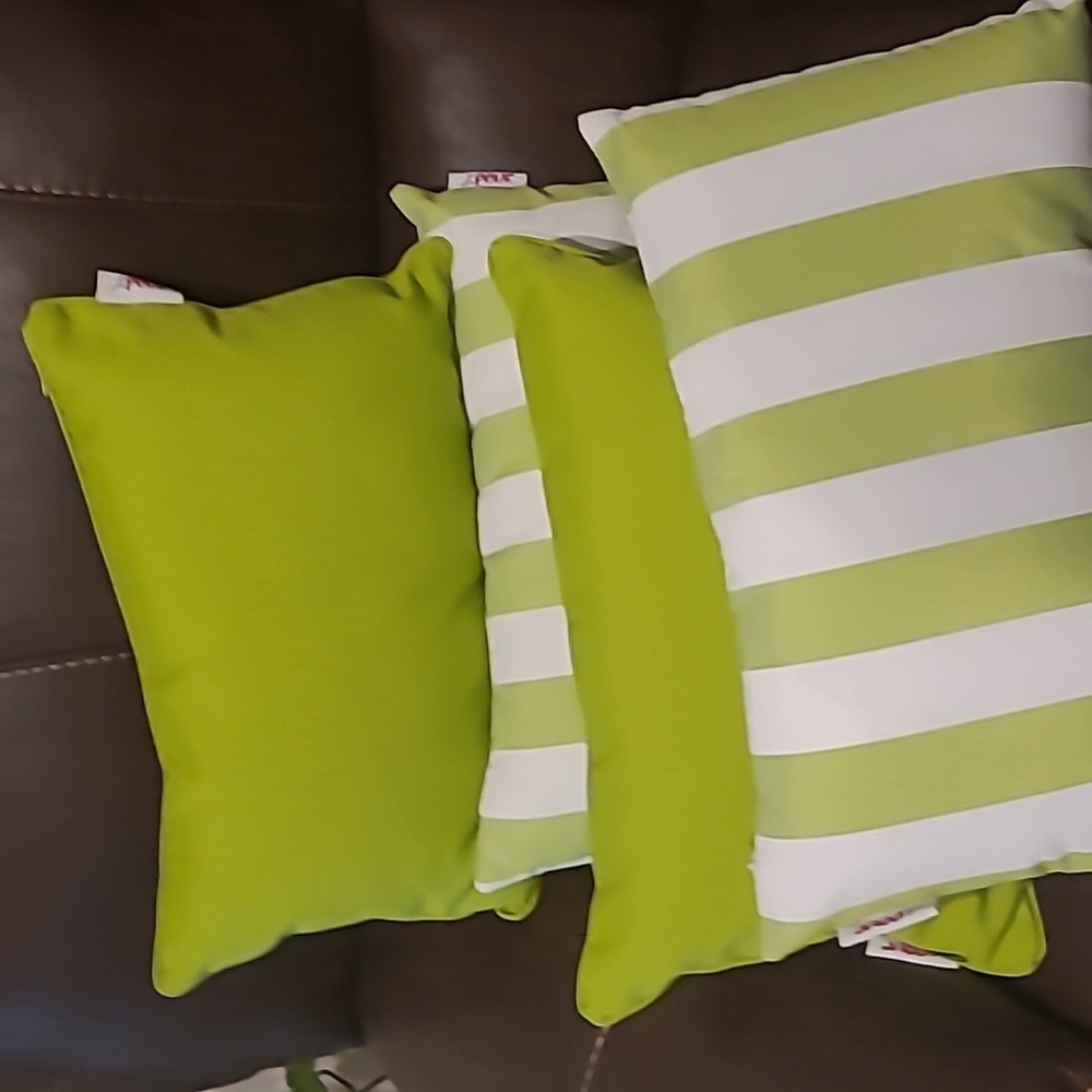 Outdoor pillows